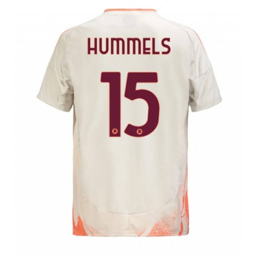 Moški Nogometni dresi AS Roma Mats Hummels #15 Gostujoči 2024-25 Kratek Rokav